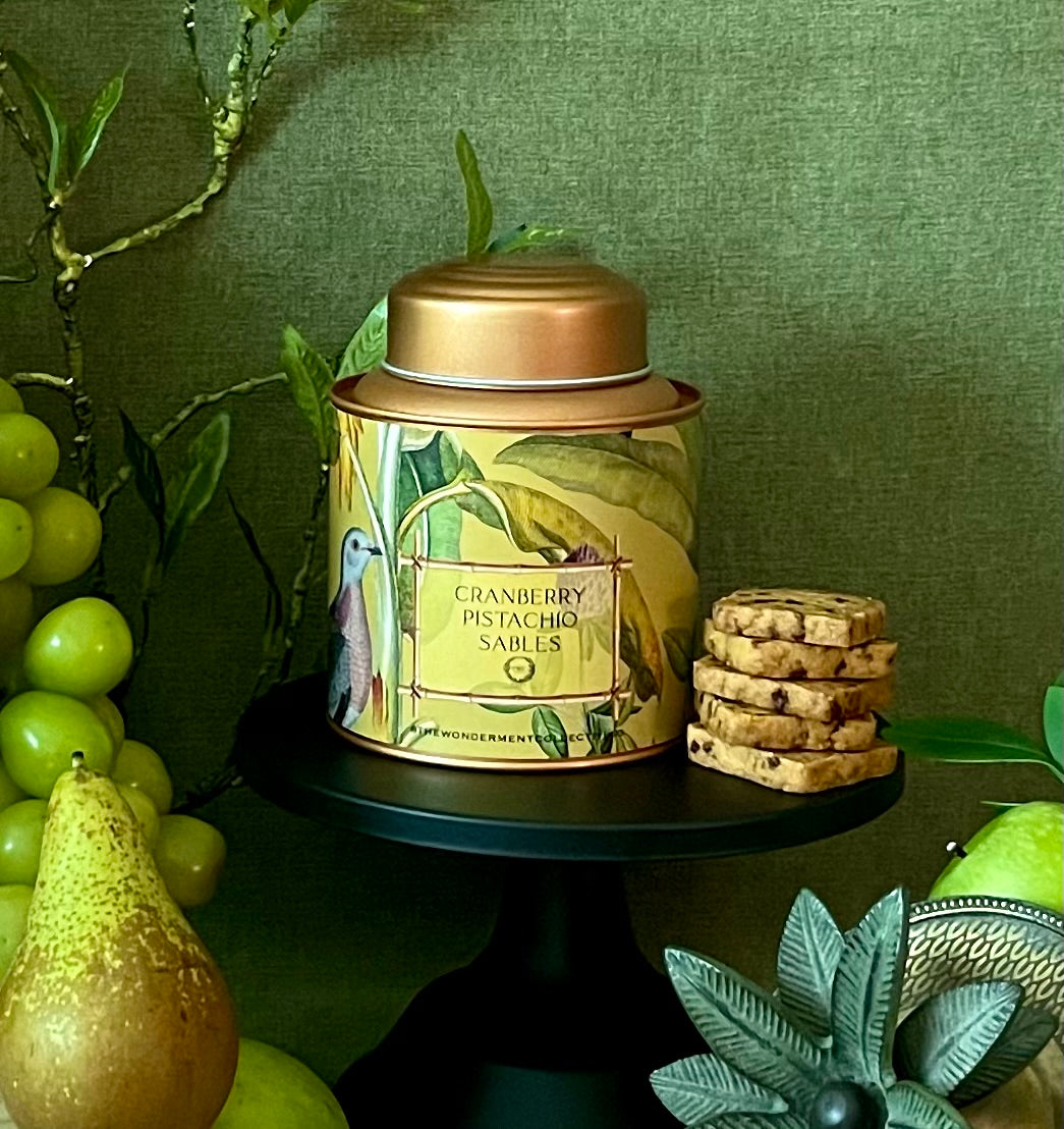 [Eidul Fitri 2025] Festive Cranberry Pistachio Sablès